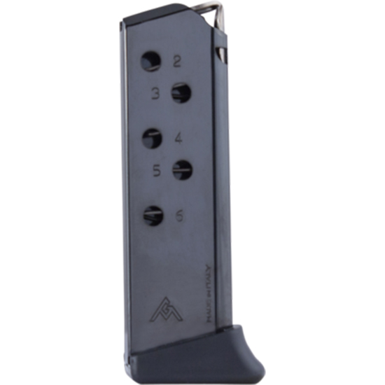 MECGAR MAG WALTHER PPK 380ACP 6RD BLUE (12) - Magazines